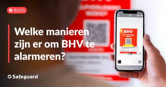 Wat zijn manieren om BHV te alarmeren?